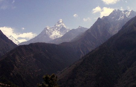 Ama Dablam a Kangtega